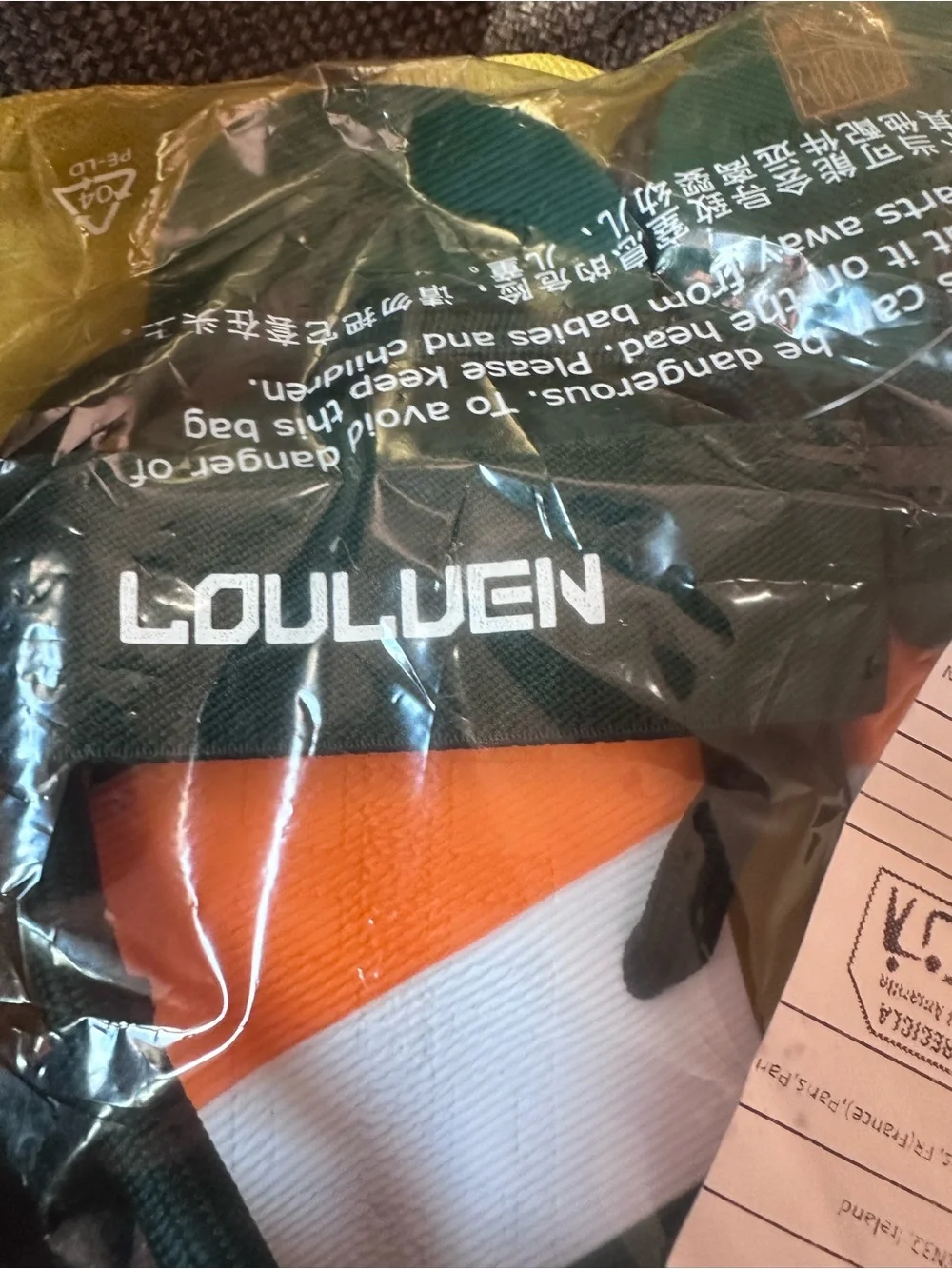 Loulven Men Green Orange White Adventure Sandals